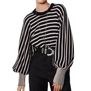 NWT ba&sh Black Mayol Sweater